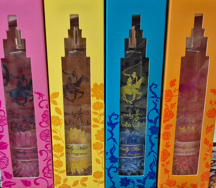 بادی میست بورلی هیلز پولوکلاب بر پایه آب EXOTIC FRAGRANCE بادی اسپلش