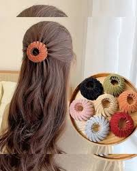 کلیپس مو گوجه ای چنگکی زرشکی
