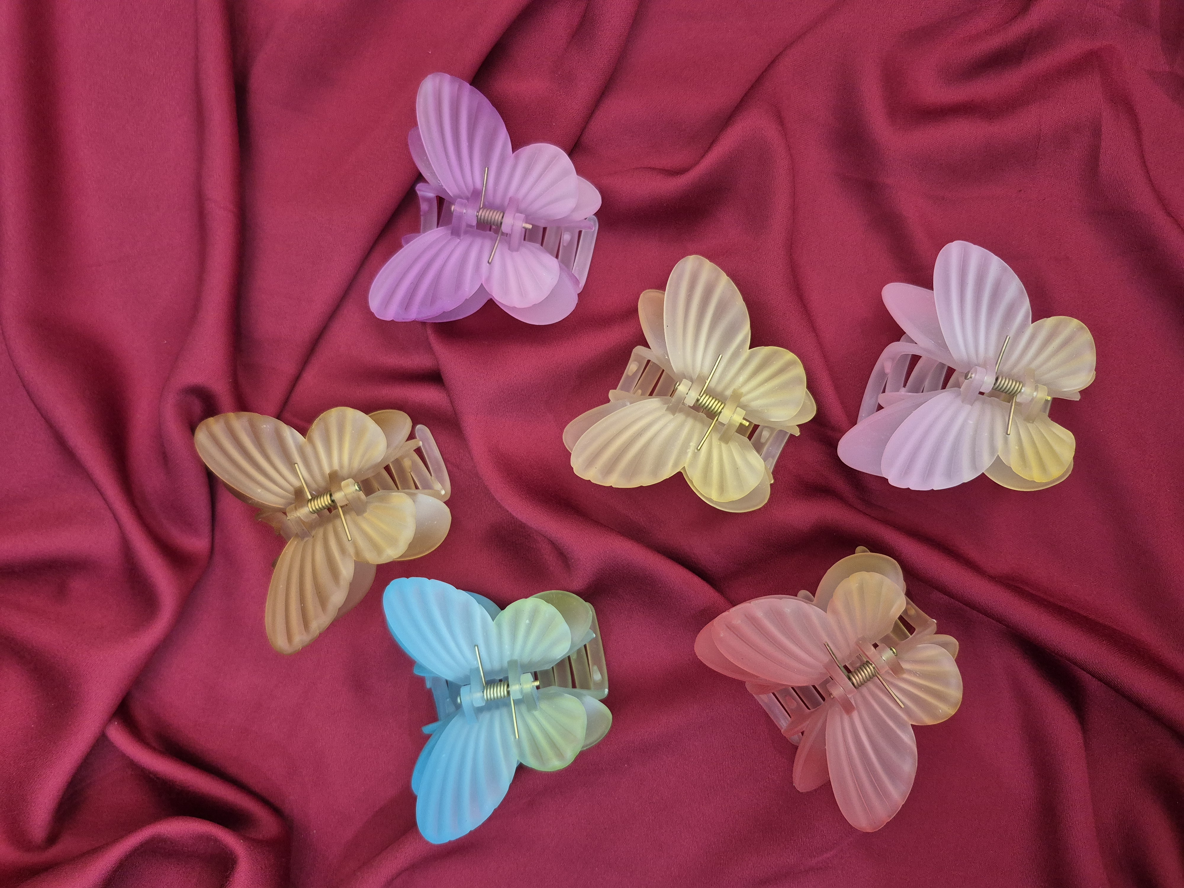 کلیپس پروانه ای دورنگ