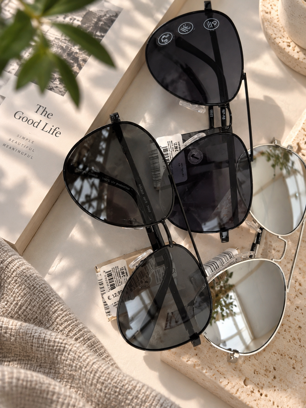عینک دودی یونیسکس وارداتی uv۴۰۰ مردانه و زنانه برند accessories آلمانی